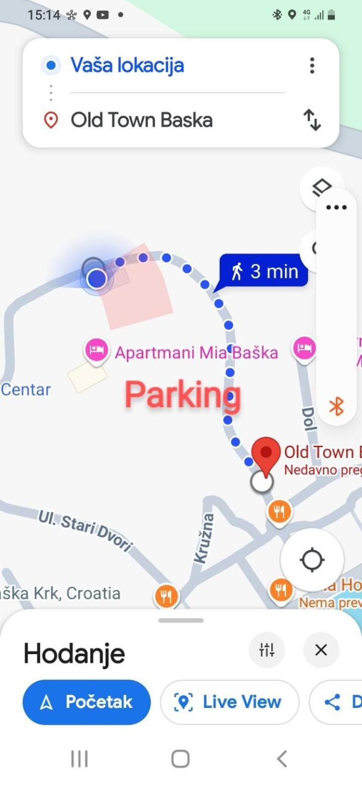 Old Town Baska Apartment Екстериор снимка